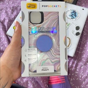 An IPhone 11 otterbox symmetry series case